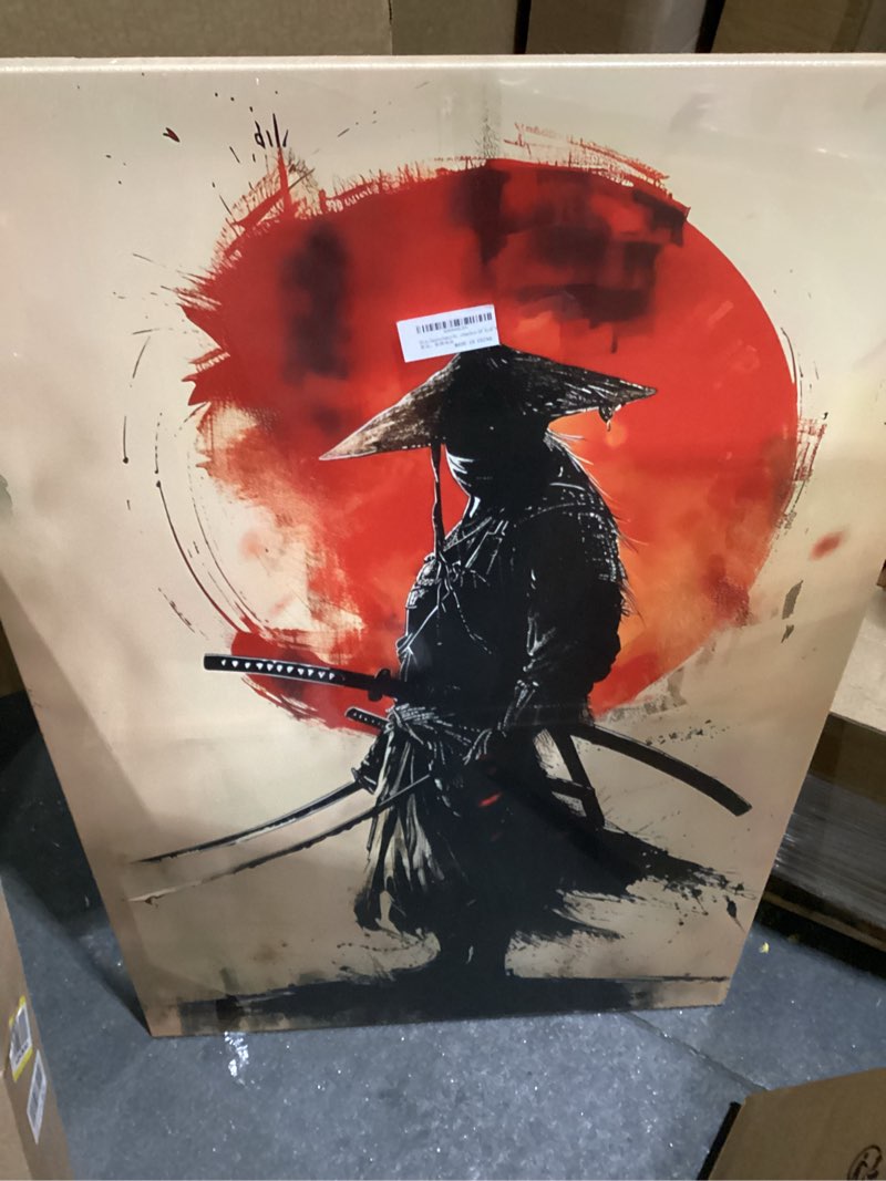 HJL Art japanese samurai home decor 28’x44’
