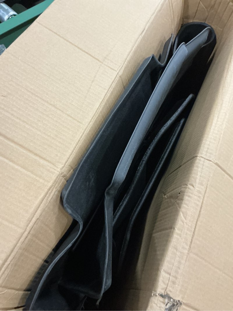 Condition photo showing Good Condition for YITAMOTOR Floor Mats Fit for Ford F-150/F150 Lightning SuperCrew Cab 2025-2015(Rear w/o U-Seat Flat Storage),TPE All Weather F150 Truck mats, 1st & 2nd Row