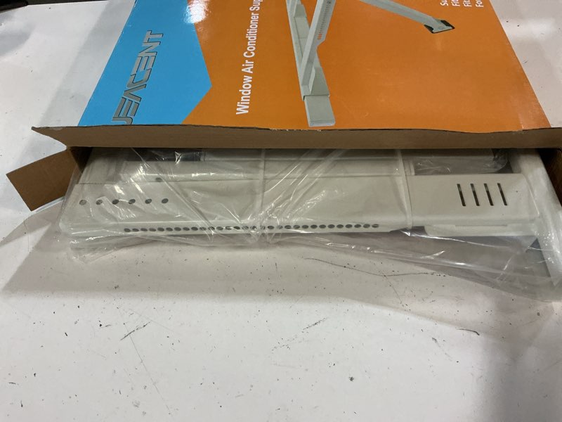 Condition photo showing Good Condition for jeacent universal window air conditioner support bracket no drilling ,no tools, heavy-duty window ac bracket supports up to 200lbs, fits single or double hung windows