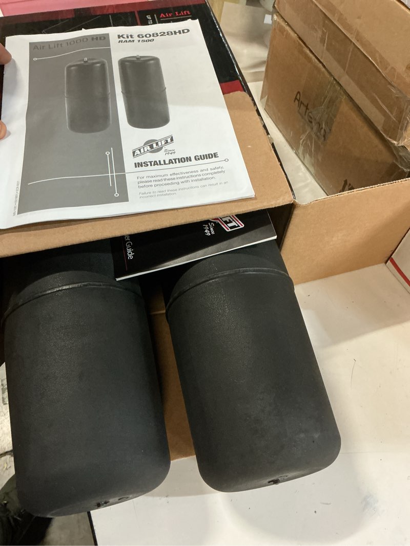 Condition photo showing New/Like New for Air Lift 1000 HD Air Spring Kit for 2019-2026 Ram 1500-60828HD Air Springs