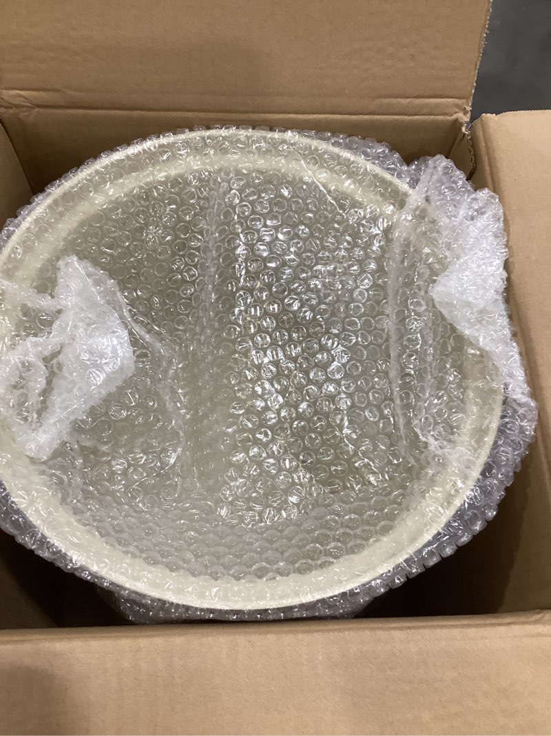 Condition photo showing Good Condition for ATRACYPART Pool Filter Lid Replacement for Pentair Clean & Clear CC150 CC75 CC200 Predator – Fits Cartridge & D.E. Models – Replaces 178561 160317 160318 178555 – 12" Almond Housing Cover