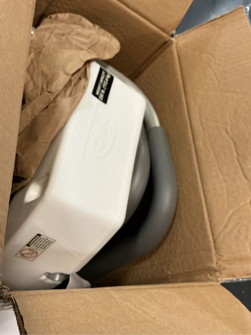 Condition photo showing Good Condition for carex 3.5 inch raised toilet seat with arms, elongated toilet seat riser, up to 250 lbs capacity, elevating & raising seat for elderly & handicap, universal, slip-resistant with padded handles, white