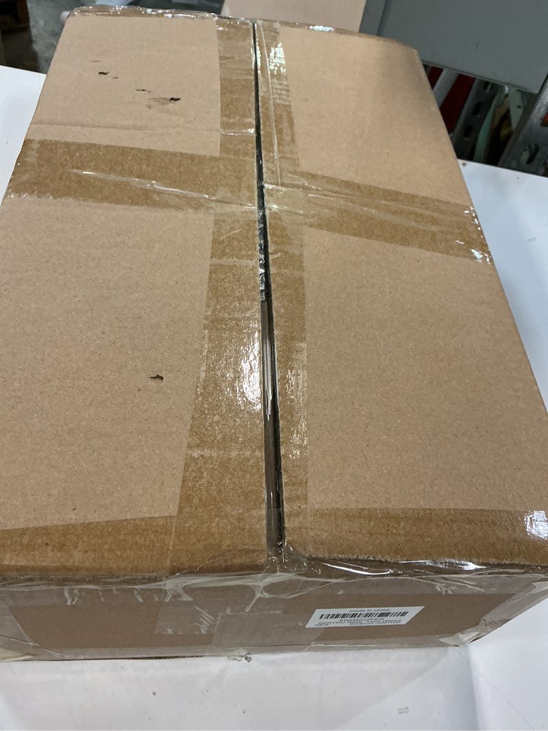 Condition photo showing New/Like New for GERYMU Rattan End Table with Solid Wood Shelf, Small Side Table Nightstand for Living Room, Bedroom, Home Office, 9.45" D x 15.75" W x 25.79" H, Walnut Brown Brown Light Walnut