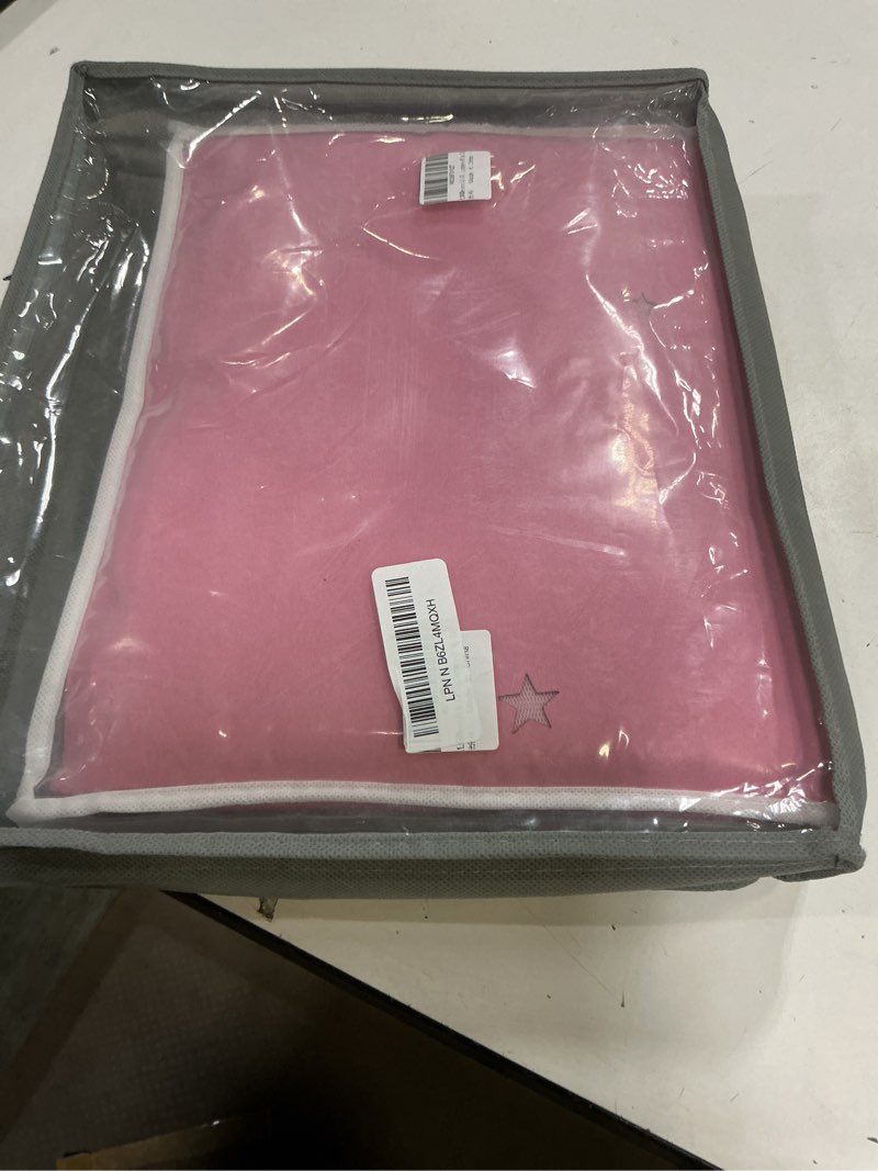 Condition photo showing Good Condition for alansma reversible weighted blanket for all season, luxury velvet, warm and cool, adult pink 7lb weighted blanket, enjoy sleeping anywhere(pink,40"x60" 7lbs) pink 40''x60'' 7lbs
