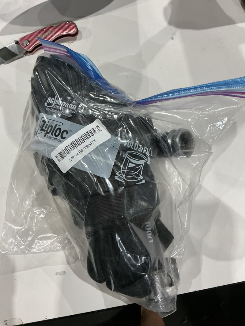 Condition photo showing As Is for garden hose, lightweight, ultra flexible, durable, kink-free water hose with valve - made of tpu, drinking water safe material, non-shrinking, easy to store, all-weather, black (50 ft) black with valve 50ft tpu