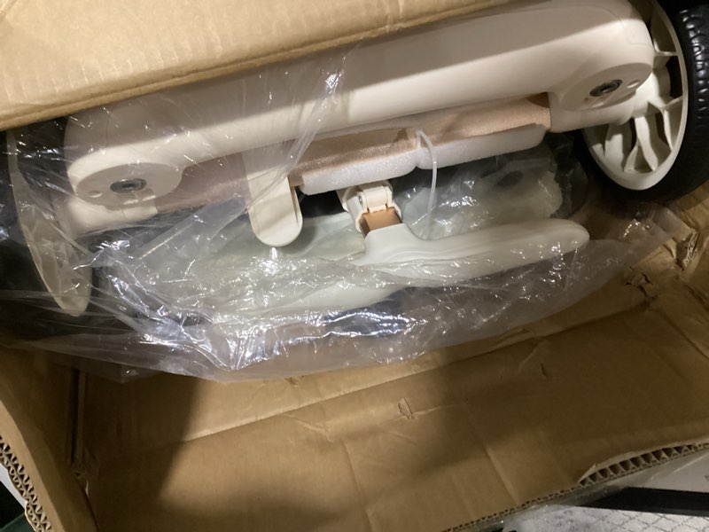 Condition photo showing Good Condition for 3-in-1 Foldable Pet Stroller for Medium Dogs & Cats up to 50lbs – Detachable Carrier & Car Seat with Storage Basket, 5” Lockable Wheels – All-Terrain Design for Jogging, Walking, and Travel (Grey)