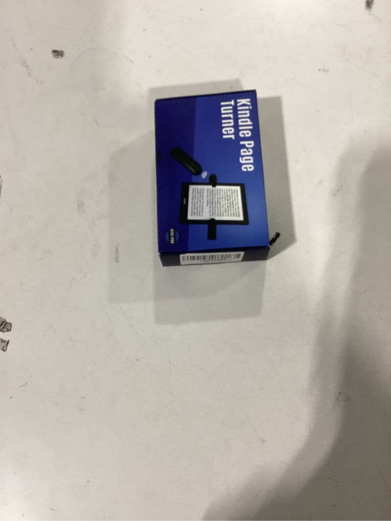 Condition photo showing As Is for First No Text Blocking Remote Control Page Turner for Kindle Paperwhite, Clicker Page Turner with Flip Forward and Backward,Kindle Accessories for iPad/Tablets(Just Reading), Camera & Selfie Shutter Black Turn Forward&Backward