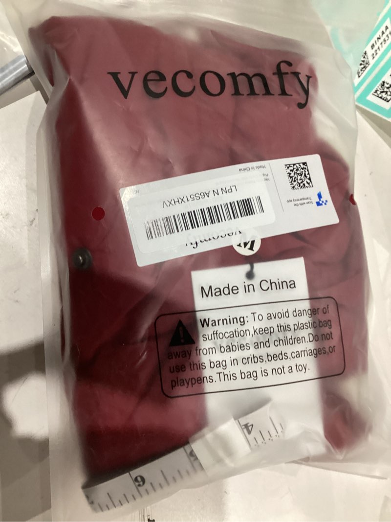 Condition photo showing New/Like New for fleece lining extra warm dog hoodie in winter for small dogs jacket puppy coats with hooded,red m medium (pack of 1) red