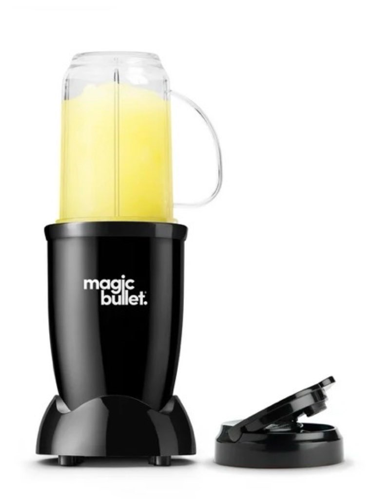 magic bullet 4 piece personal blender mbr-0401wm, black