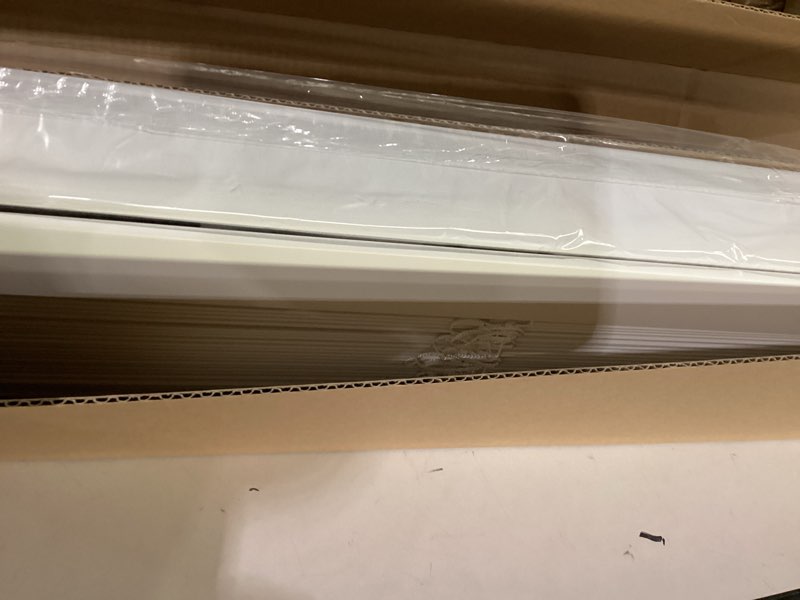 Condition photo showing Good Condition for levolor basics cordless light filtering faux wood blinds, easy to install 2” blinds for windows, timeless look, fits up to 35” width and 48” length, home solution for any space or room