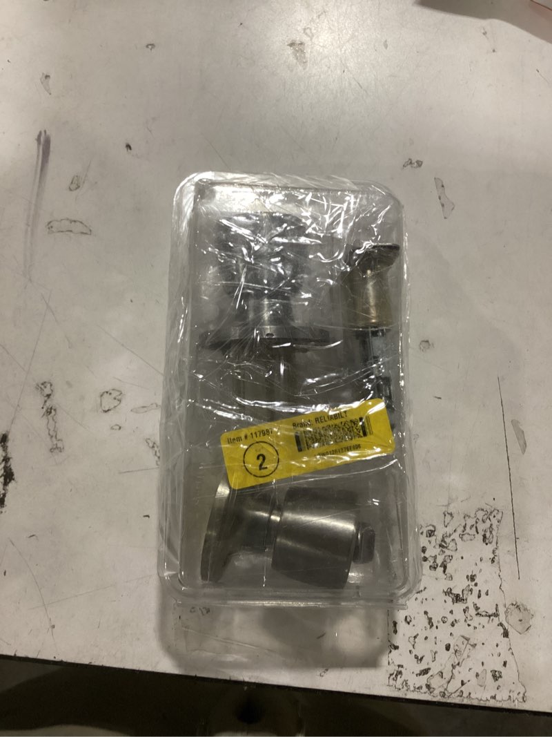 Condition photo showing Good Condition for RELIABILT Gallo Stainless Steel Exterior Keyed Entry Door Knob