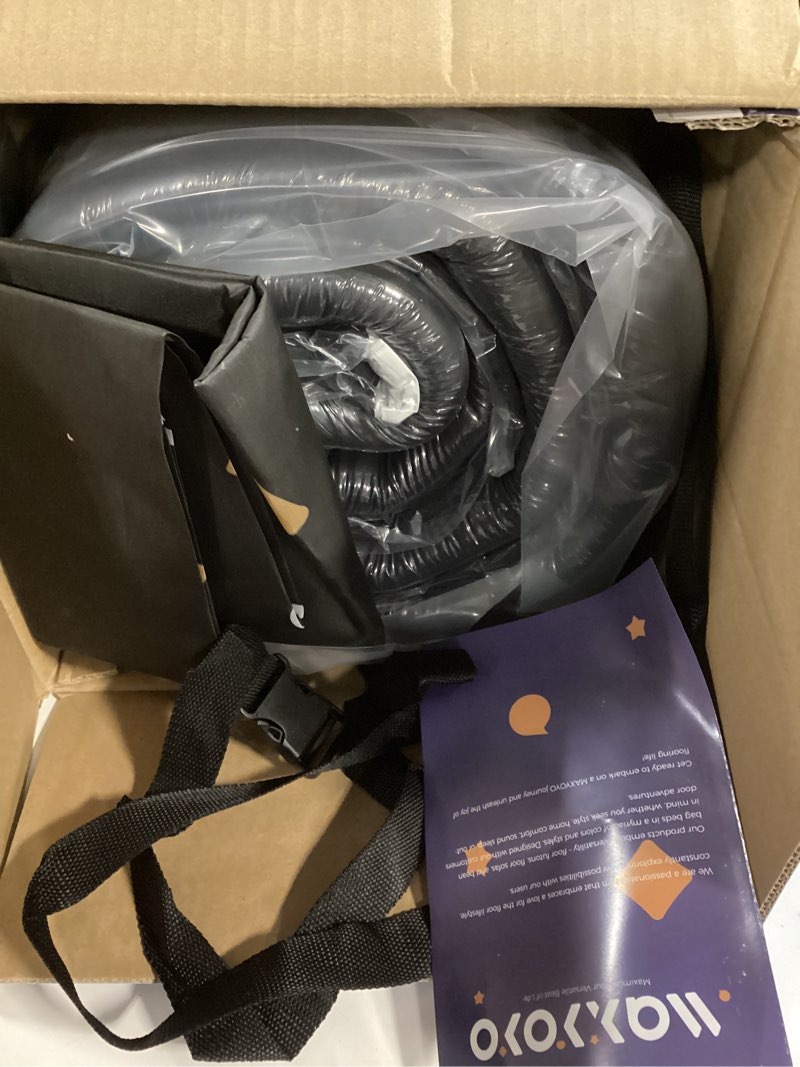 Condition photo showing New/Like New for MAXYOYO Japanese Floor Mattress Futon Mattress, 4" Thicken Tatami Mat Sleeping Pad Foldable Roll Up Mat Boys Girls Dormitory Pad Kids Floor Lounger Pillow Bed, Black, Full