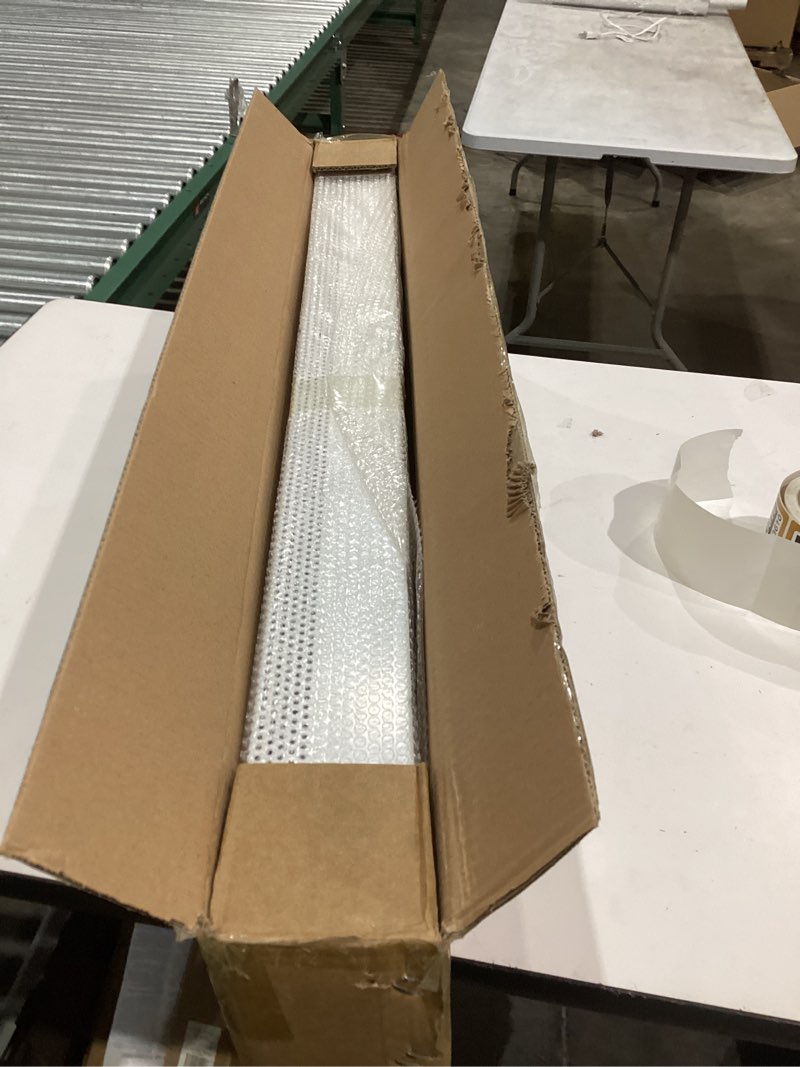 Condition photo showing New/Like New for 3FT Baseboard Heater Cover for Baseboard Heating with Left and Right Endcaps, Baseboard Radiator Covers for Replacing Old and Rusty Looking Electric and Baseboard Covers for Heaters 3 ft