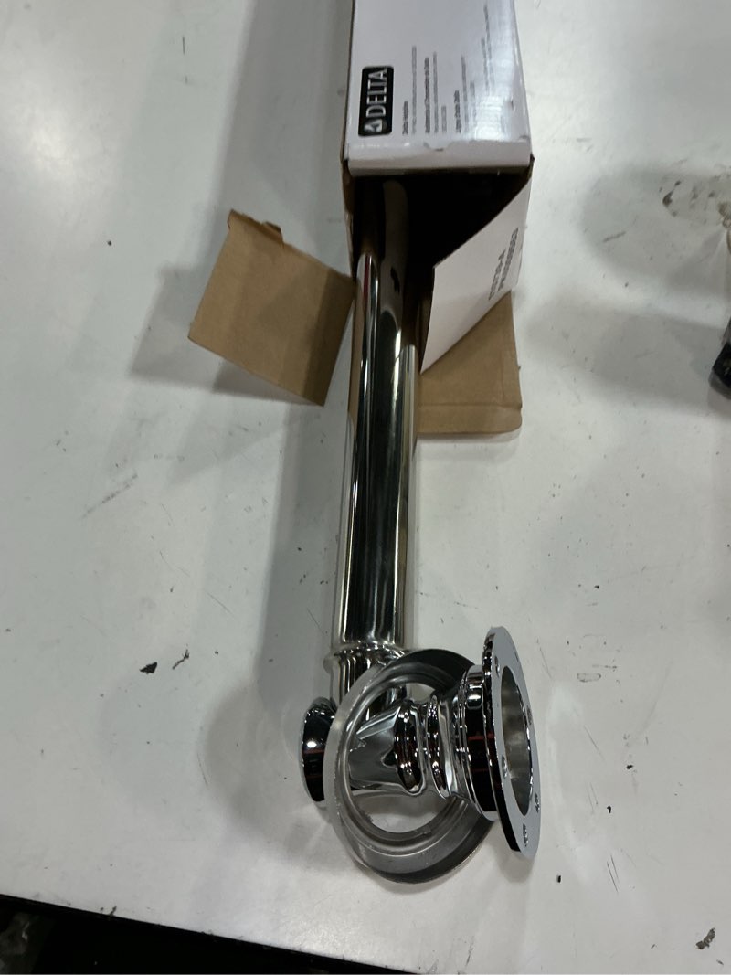 Condition photo showing Good Condition for delta faucet 41618 traditional grab bar, 18-inch, chrome 18 inch polished chrome