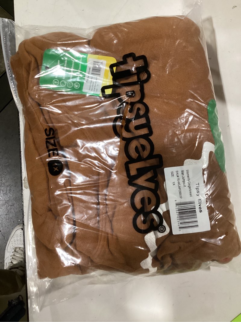 Tipsy Elves Christmas Onesies for Adults - Comfy Unisex Matching Holiday Jumpsuits with Convenient P