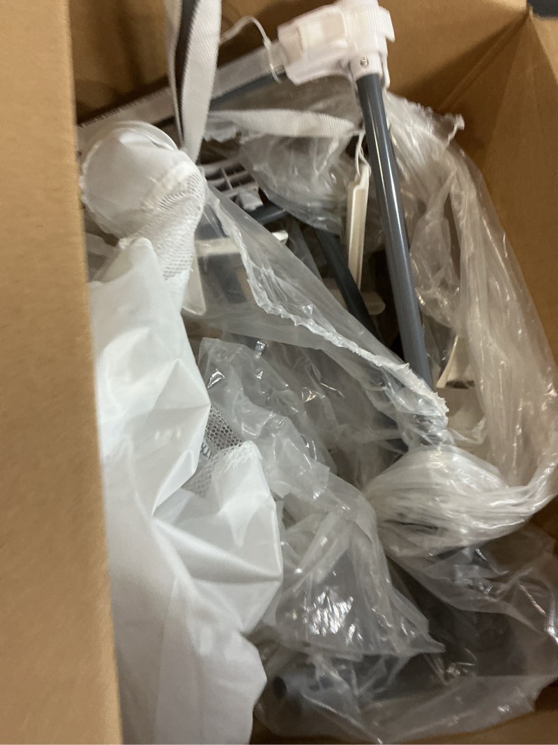 Condition photo showing As Is for Regalo Swing Down Crib Rail, with Reinforced Anchor Safety System 33 Inch