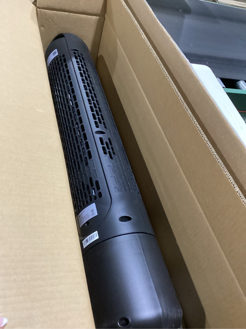 Condition photo showing Good Condition for Dreo Tower Fan for Bedroom, 90° Oscillating Standing Fans for Room with 4 Speeds, 3 Modes, 28dB Quiet for Sleep, 25ft/s Velocity, 8H Timer, Remote, Living Room, Office, Home, Black, TF117