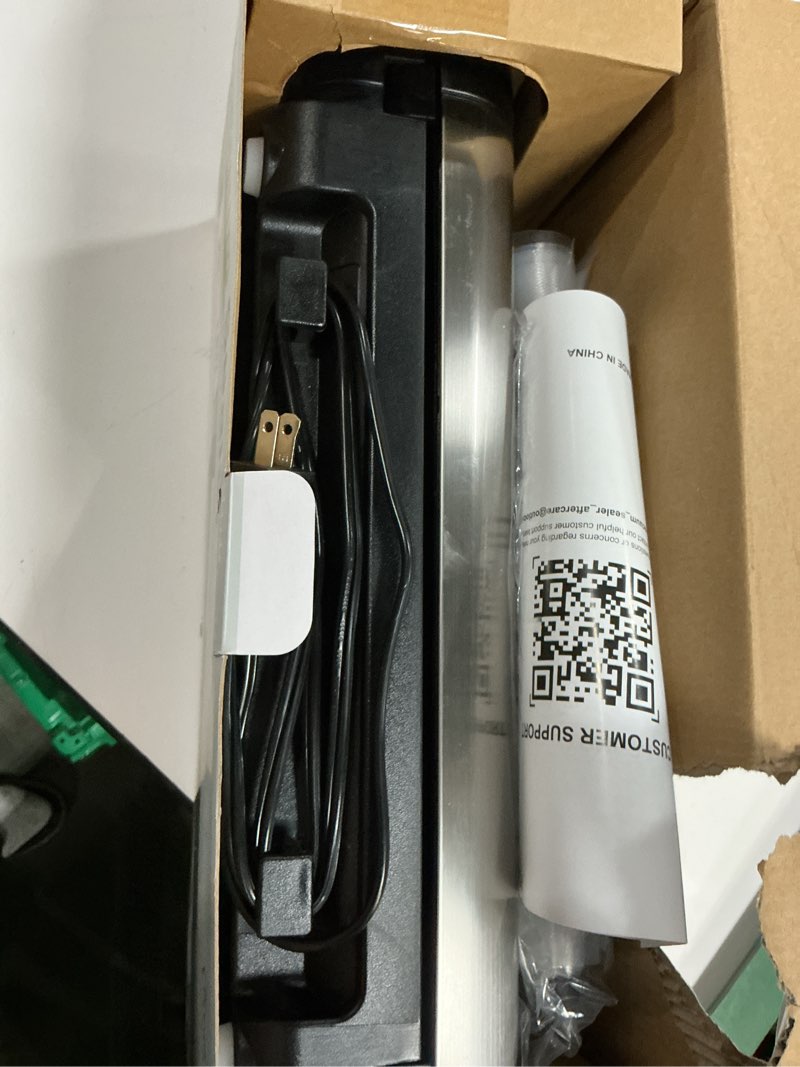 Condition photo showing As Is for 95kPa Vacuum Sealer Machine, Fully Automatic Food Sealer, Touch Display, 10-in-1 Functions & Powerfu