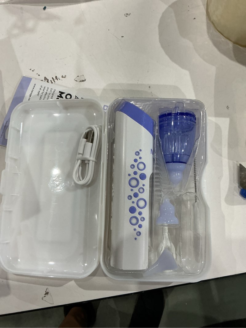 Condition photo showing Good Condition for navage baby nasal aspirator - gentle nasal aspirator w/ lights, lullabies & bpa free silicone tips for baby congestion & stuffy noses, ages 0+