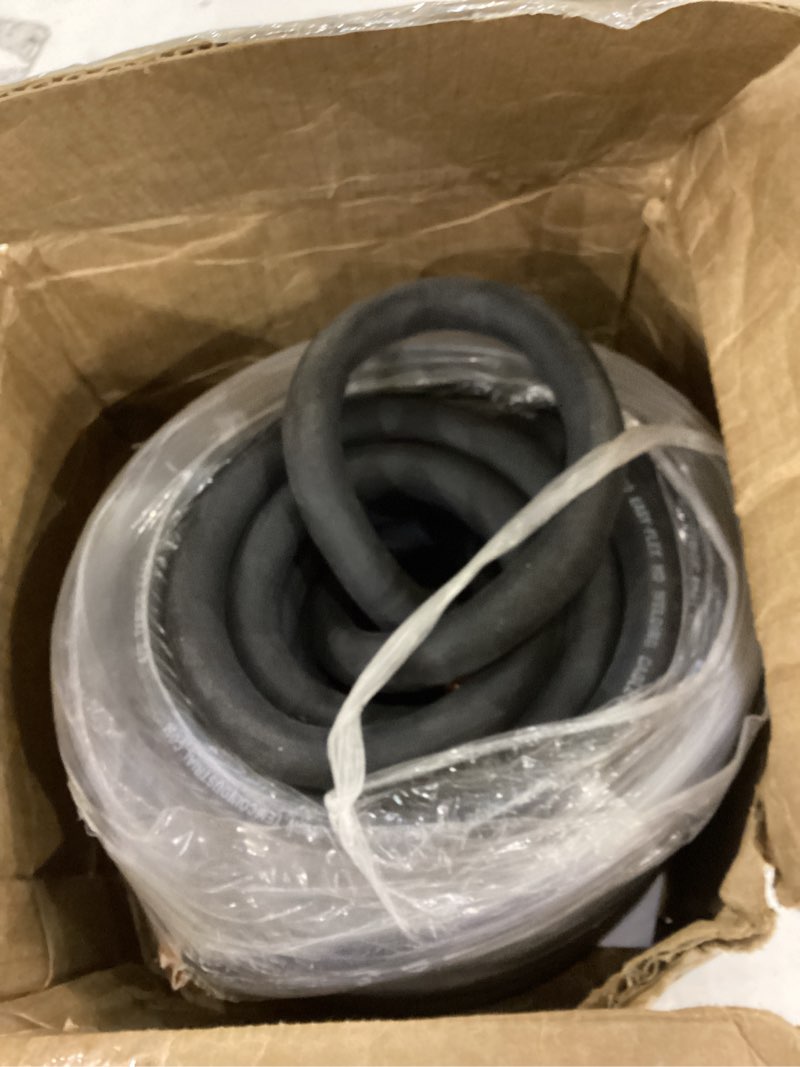 Condition photo showing As Is for TEMCo 4/0 Gauge AWG 50 Ft Black Flexible Pure Copper Made in USA Welding Cable Battery Wire - Heavy Duty Solar, Inverter, Car, RV, Truck 50 Ft Black 4/0 (0000 AWG)