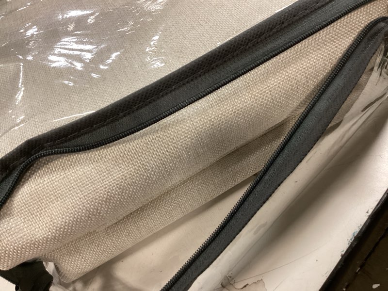 Condition photo showing Good Condition for 100% Blackout Shield Linen Blackout Curtains for Bedroom 96 Inches Long, Back Tab/Rod Pocket Living Room Drapes, Thermal Insulated Blackout Curtains 2 Panels Set, 50" W x 96" L,Cream Cream 50"W x 96"L (Pack of 2)