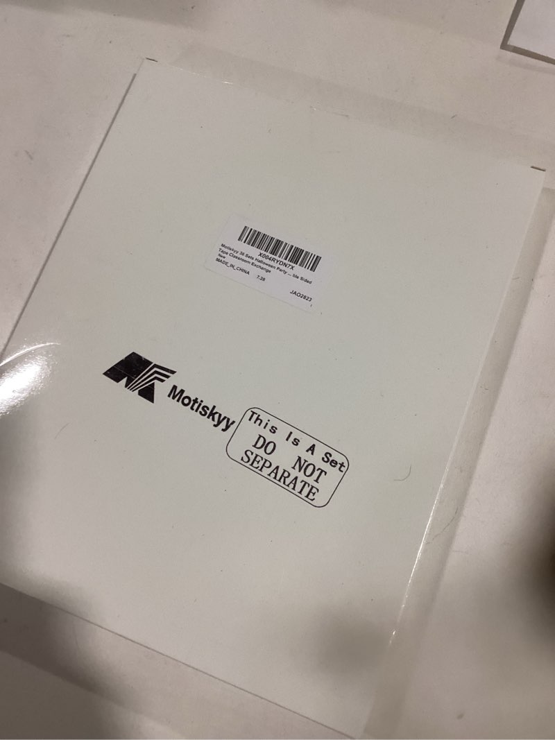 Motiskyy 36 Sets Halloween Treat Bags for Kids Include 30 Skeleton Theme Cards 30 Clear Stand Up Bag