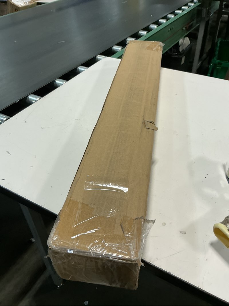 Condition photo showing New/Like New for LazBlinds Cordless Bamboo Roman Shades for Windows, Light Filtering Natural Bamboo Blinds, Easy Lift Cordless Design for Living Room & Bedroom, Fits Interior Windows 31.5" W x 64" H, Greystone Greystone 31.5"W x 64"H