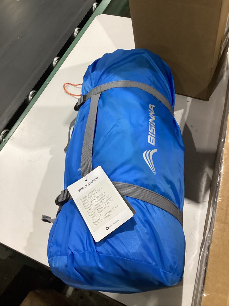 Condition photo showing Good Condition for bisinna 2/4 person camping tent lightweight backpacking tent waterproof windproo