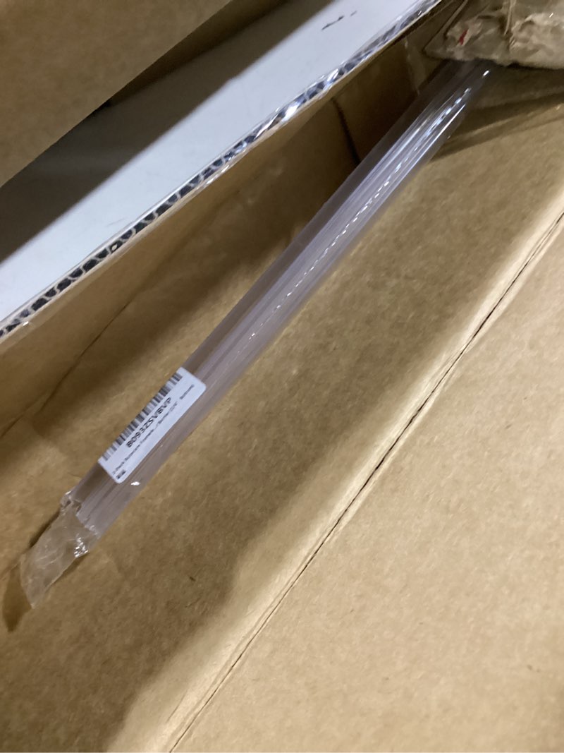 Condition photo showing Good Condition for 2-pack butecare frameless shower door bottom seal for glass doors – stop shower leaks and create a water barrier (1/4” x 39”) bottom sweep -1/4''