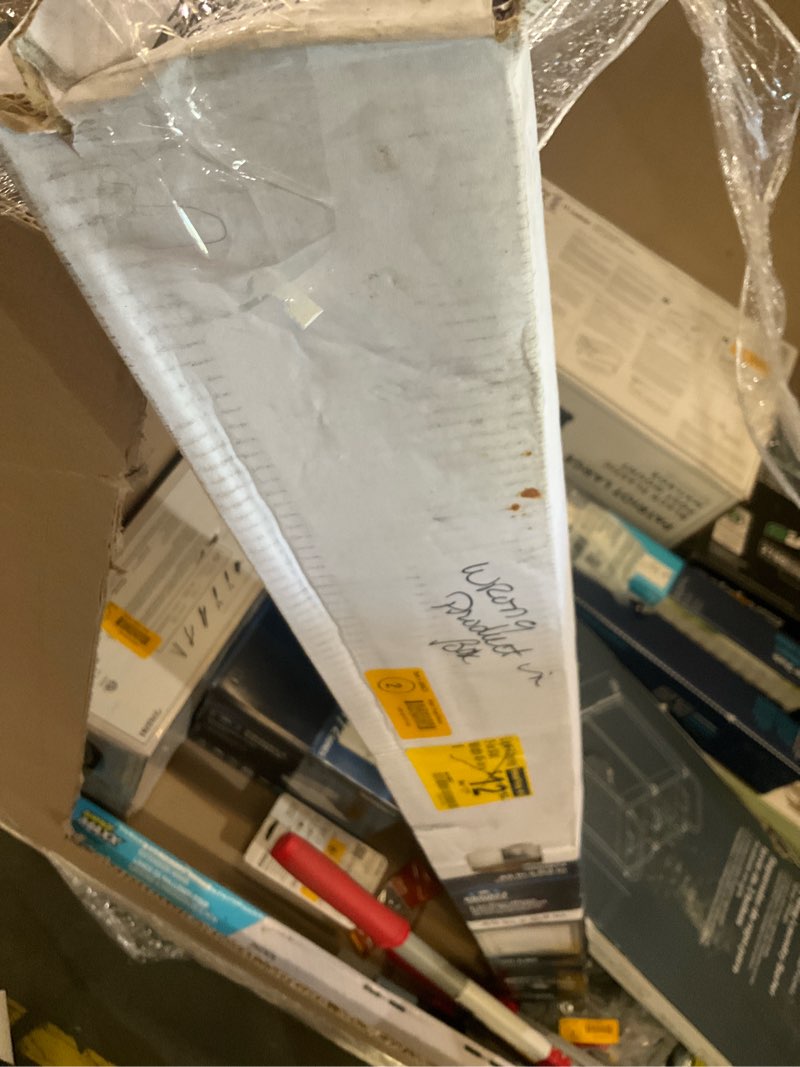 project source 1-in slat width 45-in x 64-in cordless white vinyl light filtering mini-blind