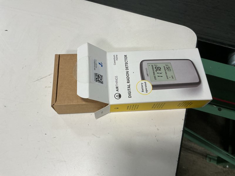 Condition photo showing Good Condition for airthings corentium home radon detector 223 portable, lightweight, easy-to-use, (3) aaa battery operated, usa version, pci/l original