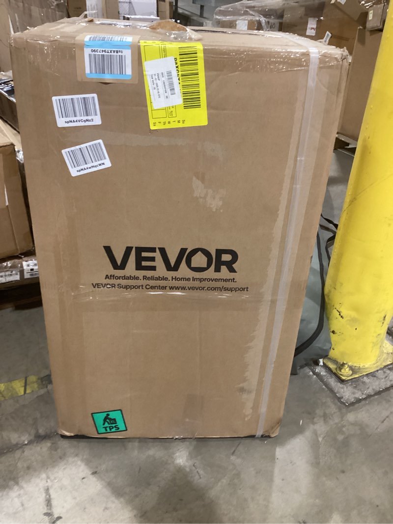vevor 3.2 cu.ft mini fridge with freezer, dual zone compact refrigerator, 3-mode adjustable temperat
