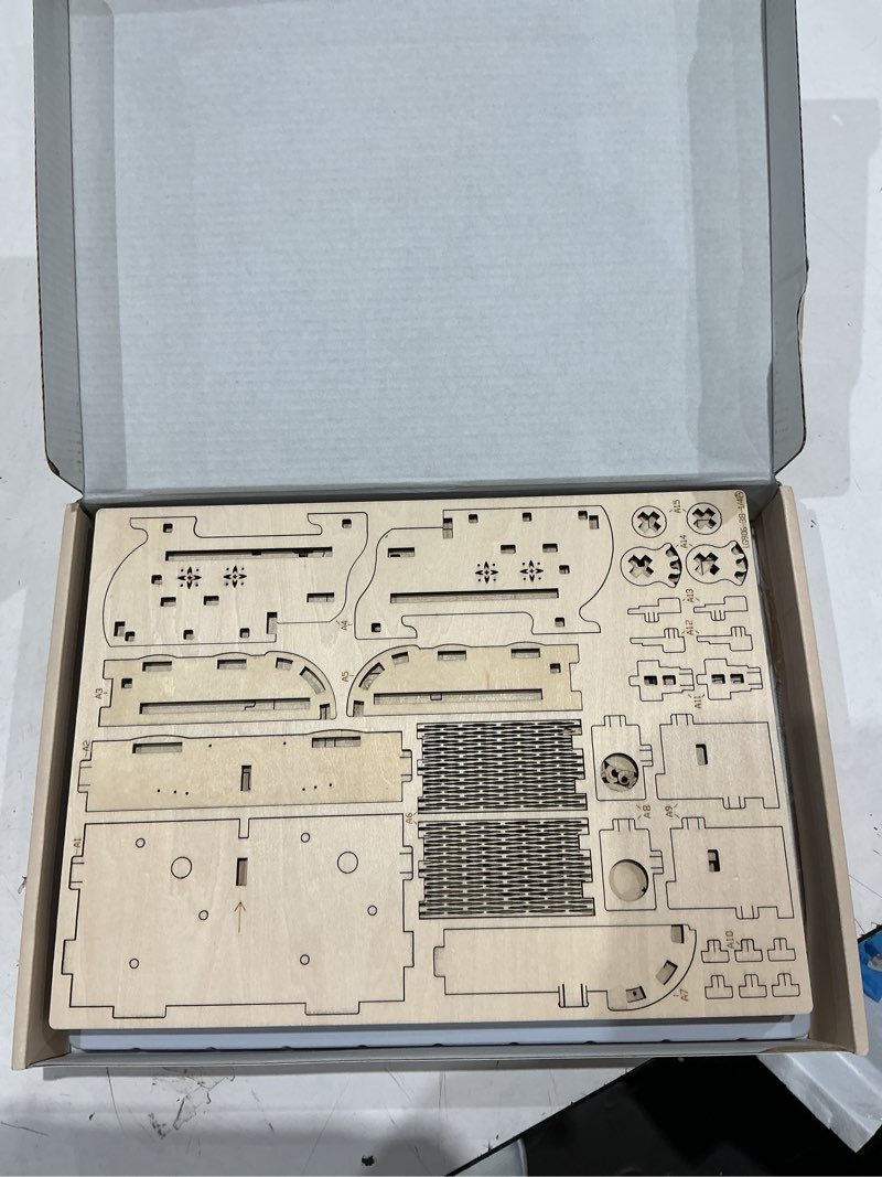 Condition photo showing Good Condition for varbertos 3d wooden puzzle mechanical treasure box, wood creative assembly model building kits to build for adults and teens, diy wooden puzzle hobbies projects gift for women and kids