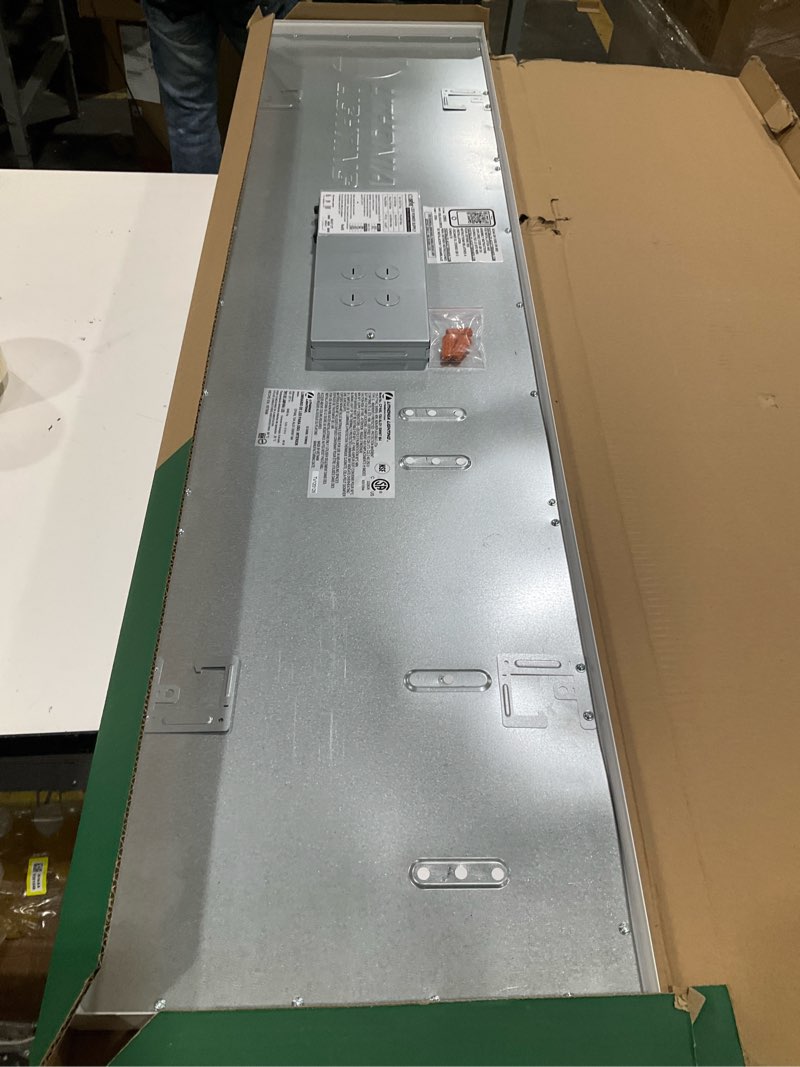 Condition photo showing Good Condition for lithonia lighting cpanl 1x4 led flat panel light, 1 ft. x 4 ft. led light panel, ceiling lighting fixture, 2400/3300/4400 adjustable lumens, 3500k/4000k/5000k switchable cct, white 1-foot x 4-foot adjustable lumens switchable white