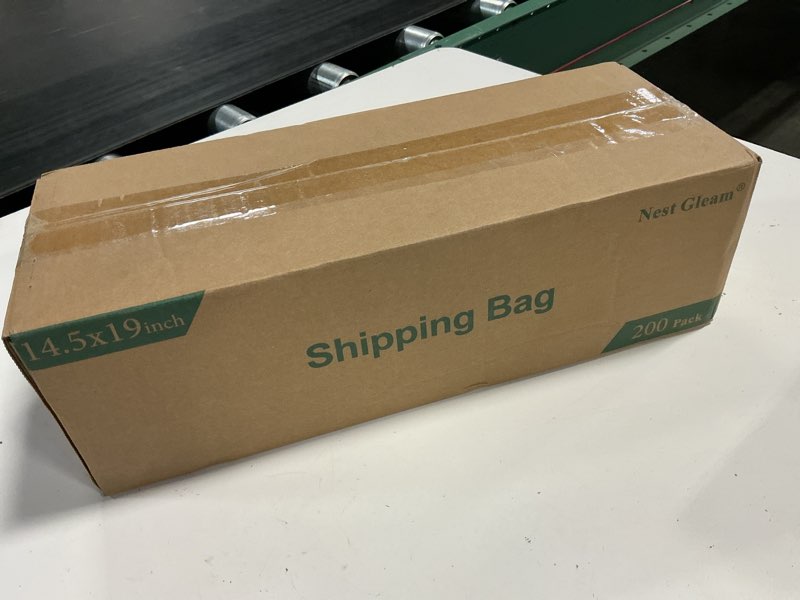 Condition photo showing New/Like New for 14.5"x19" poly mailers?white shipping and envelope bags pack of 200 white 14.5"x19" 200