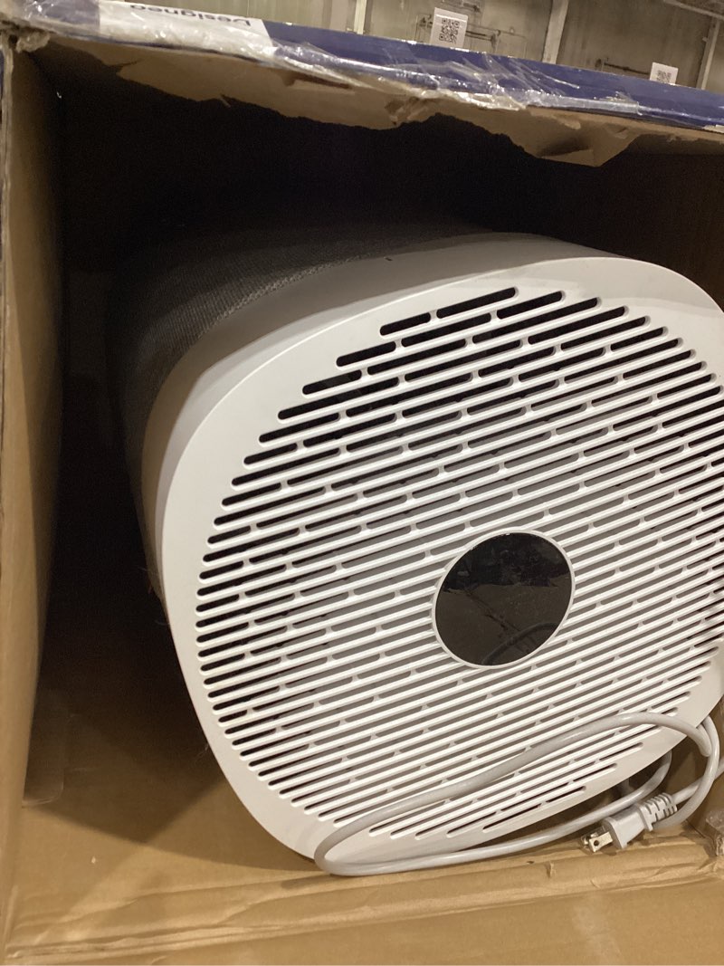 Condition photo showing As Is for blueair air purifiers for large rooms, cleans 3,048 sqft in one hour, hepasilent smart air cleaner for home, pets, allergies, virus, dust, mold, smoke - blue pure 211i max