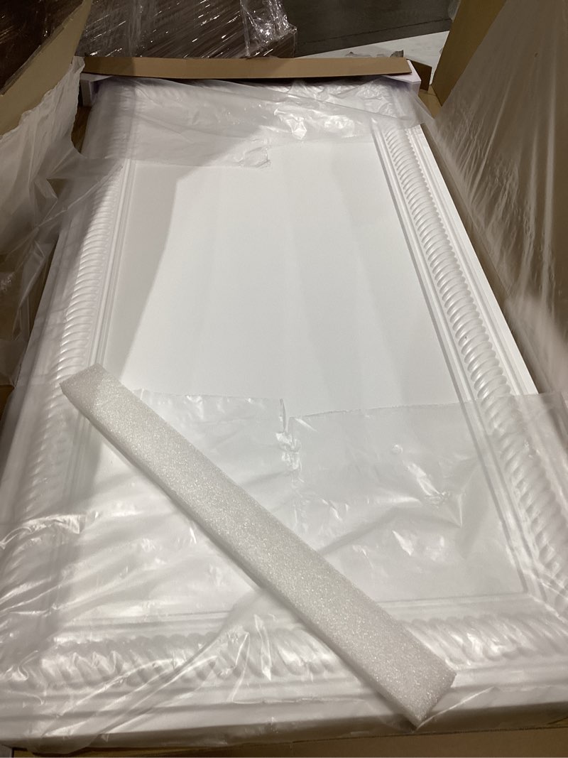 Condition photo showing Good Condition for art3d drop ceiling tiles 24x48, decorative pvc ceiling panels, waterproof rustproof and durable 12-pack, glue down, rectangular white