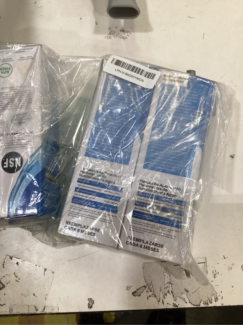 Condition photo showing Good Condition for icepure ukf8001 compatible with whirlpool edr4rxd1, 4396395, maytag ukf8001, ukf8001axx, everydrop refrigerator water filter 4, rfc0900a, ukf8001axx-200, ukf8001p, 469006, pur, puriclean ii, pack of 3