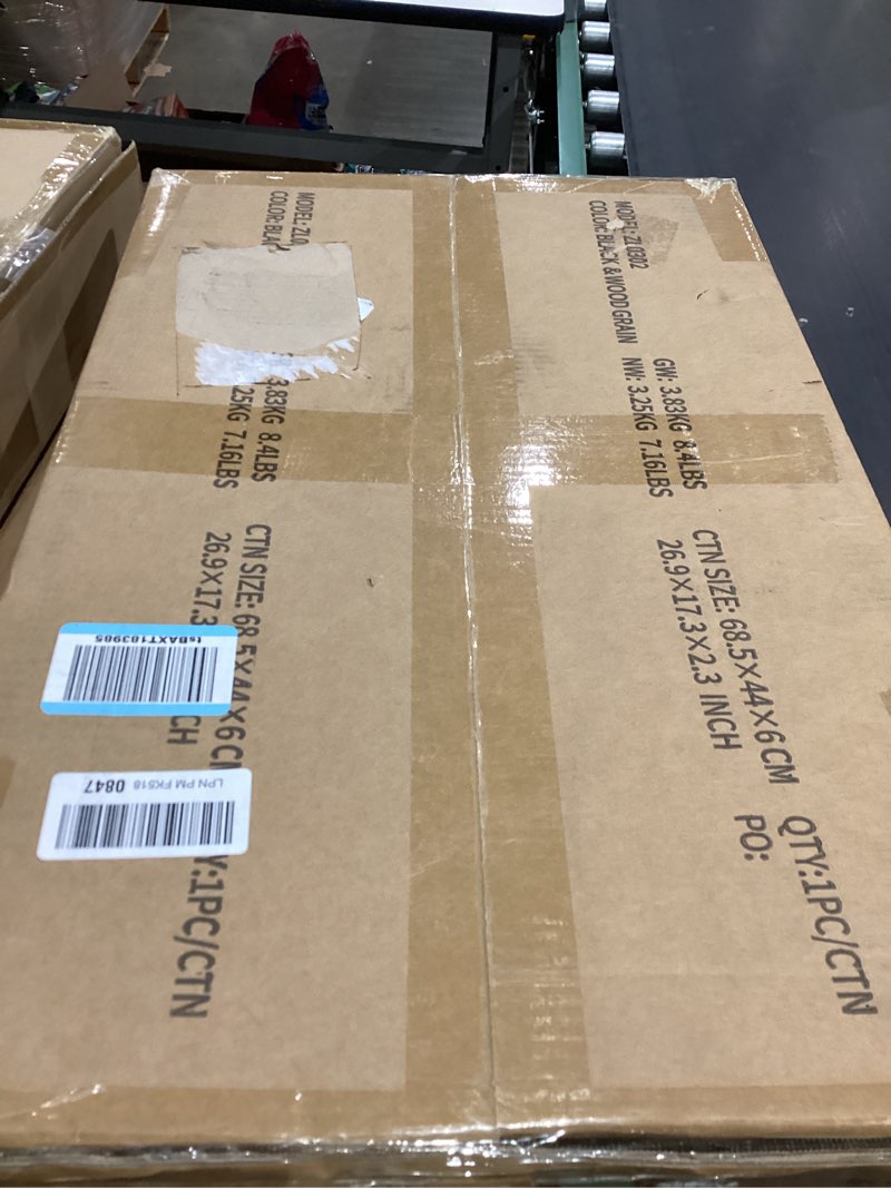 Condition photo showing New/Like New for HBTower Step Ladder,Lightweight Aluminum Folding Step Stool with Anti-Slip Wide Pedal,330lbs Capacity Step Ladder for Household,Kitchen,Office - BlackWoodgrain 2 Step Black&woodgrain