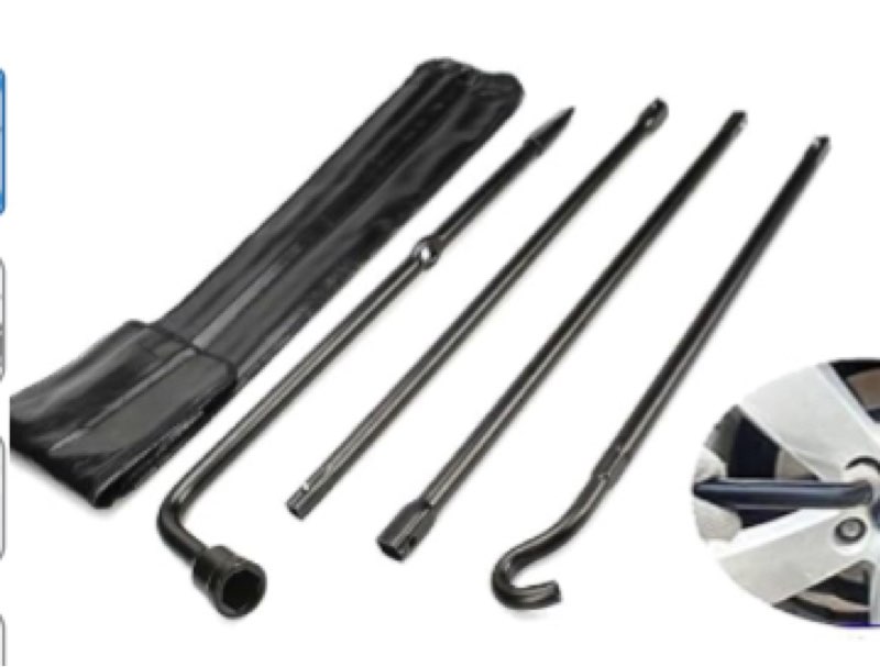 Truck Spare Tire Tool Kit Iron Replacement For Jack 2004-2016 Ford F150 Spare Tire Tool Bag