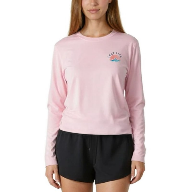 salt life women's long sleeve uv tee (size  xxl)