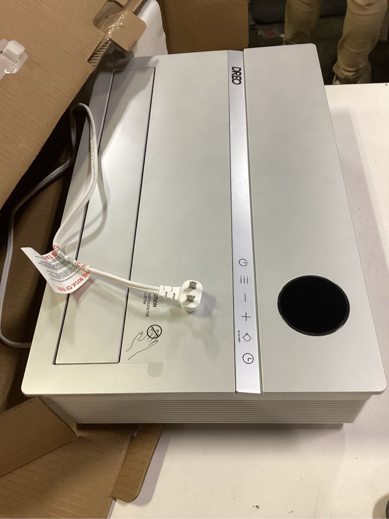 Condition photo showing Good Condition for Dreo Smart Wall Heater, Electric Space Heater for Bedroom 1500W, 120° Vertical Oscillation, Adjustable Thermostat, Remote Control, 24H Timer, Easy-Mount Heater for Indoor Use, Works with Alexa, WH719S White Standard