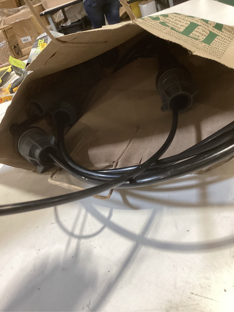 Condition photo showing As Is for allen + roth townley oil rubbed bronze widespread 2-handle watersense high-arc