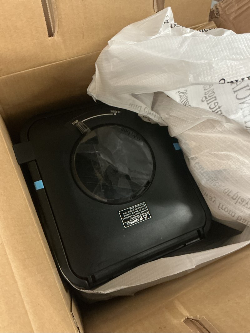 Condition photo showing As Is for zojirushi ec-esc120 coffee maker dome brew programmable, stainlesssteel and black programable