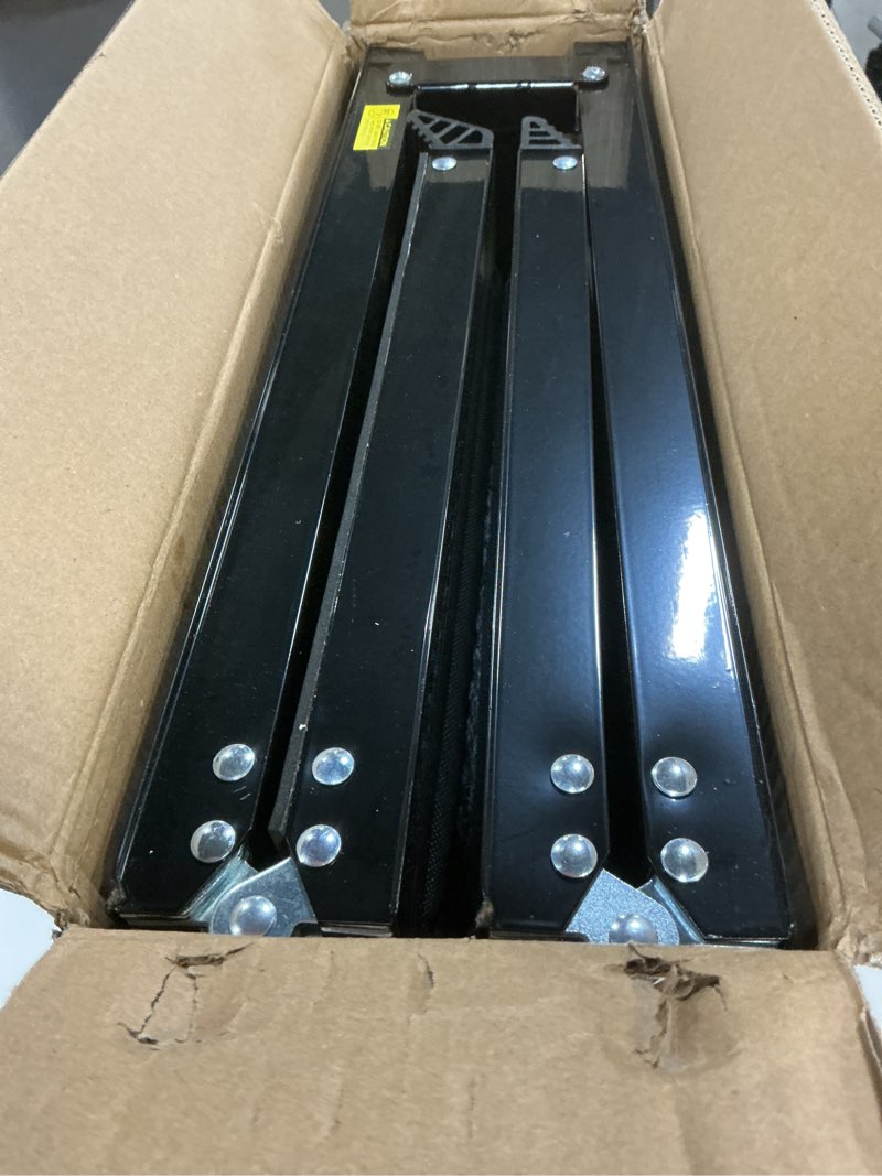 Condition photo showing Good Condition for hbtower 67" long & 17.3" wide folding dog ramp for car, suv & truck – portable pet ramp with non-slip surface, extra wide steps for large dogs up to 250lbs 67" l x 17.3" w