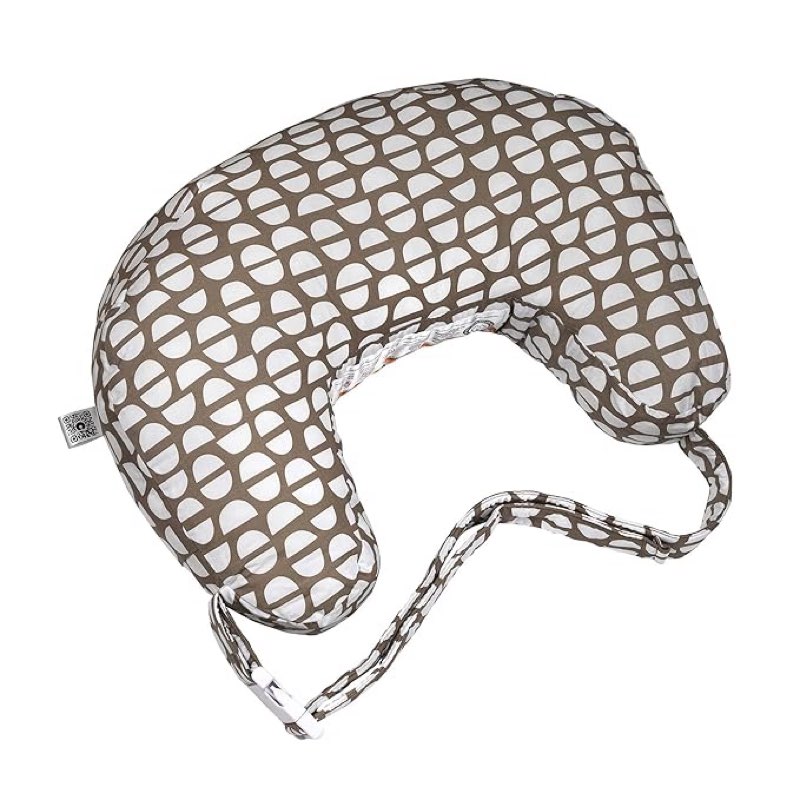 boppy nursing pillow best latch, mocha half domes, created with lactation consultant, firm contoured and plush sides for two breastfeeding options, padded belt, plus sized to petite, machine washable