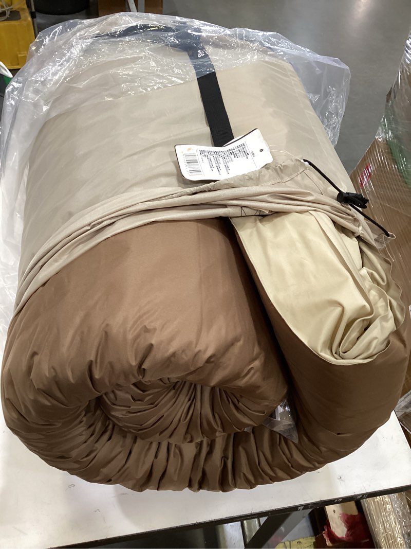 Condition photo showing As Is for naturehike 3.94’’ thick self inflating sleeping pad with built in pump, double foam & air camping mattress, full xl camping sleeping pad for tent, car, cot, truck, 661 lbs support full xl (foam) - 3.94 in
