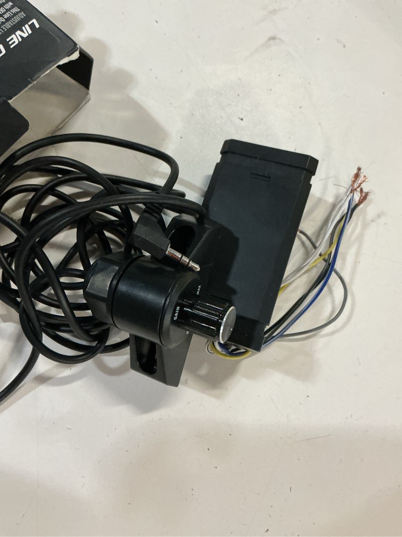 Condition photo showing As Is for metra wm-lockn universal line output converter for adding aftermarket amplifer to oem radio -black