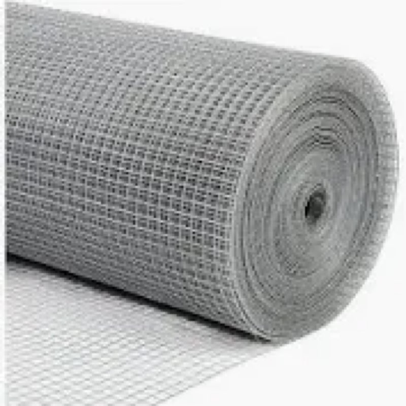 48in x 100ft Hardware Cloth Hot-Dip Galvanized Welded Wire Mesh - Heavy Duty 23 Gauge Chicken Wire F