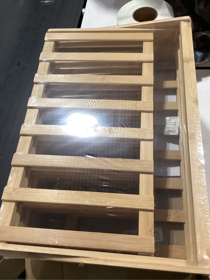 Condition photo showing New/Like New for 6 tier bamboo shoe rack,portable folding shoe storage rack,without installation small shoe rack perfect for corridors, bedrooms and small spaces (6 tier)